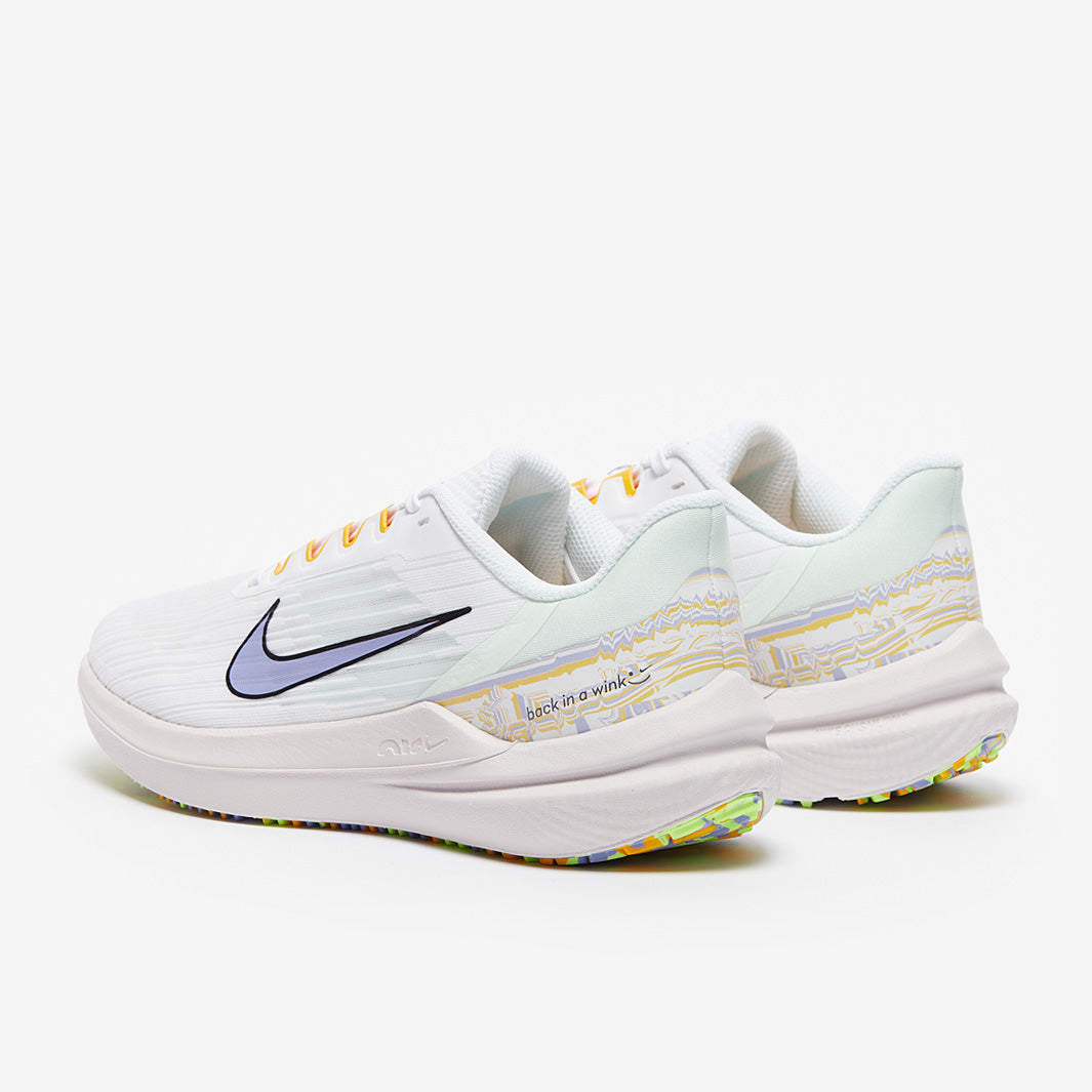 Nike Womens Air Winflo 9 Premium - White/Light Thistle