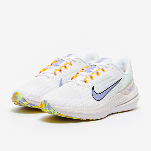 Nike Womens Air Winflo 9 Premium - White/Light Thistle