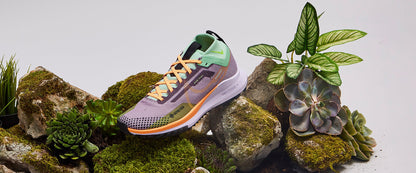 Nike Womens React Pegasus Trail 4 GORE-TEX - Purple Smoke/Peach Cream