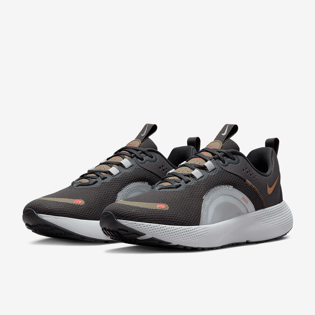 Nike Womens React Escape Run 2 - Dk Smoke Grey/Metallic Copper