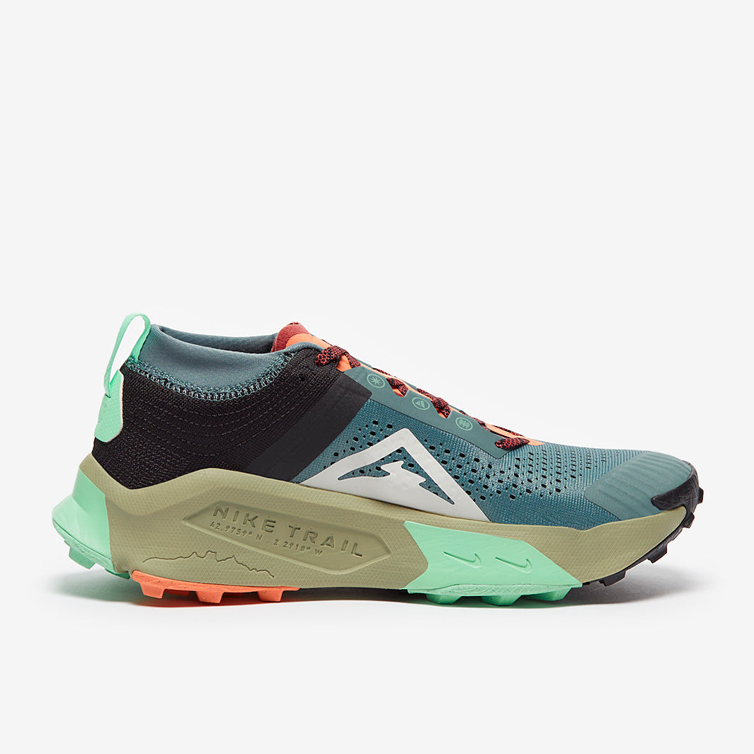 Nike Womens ZoomX Zegama Trail - Mineral Slate/Light Bone