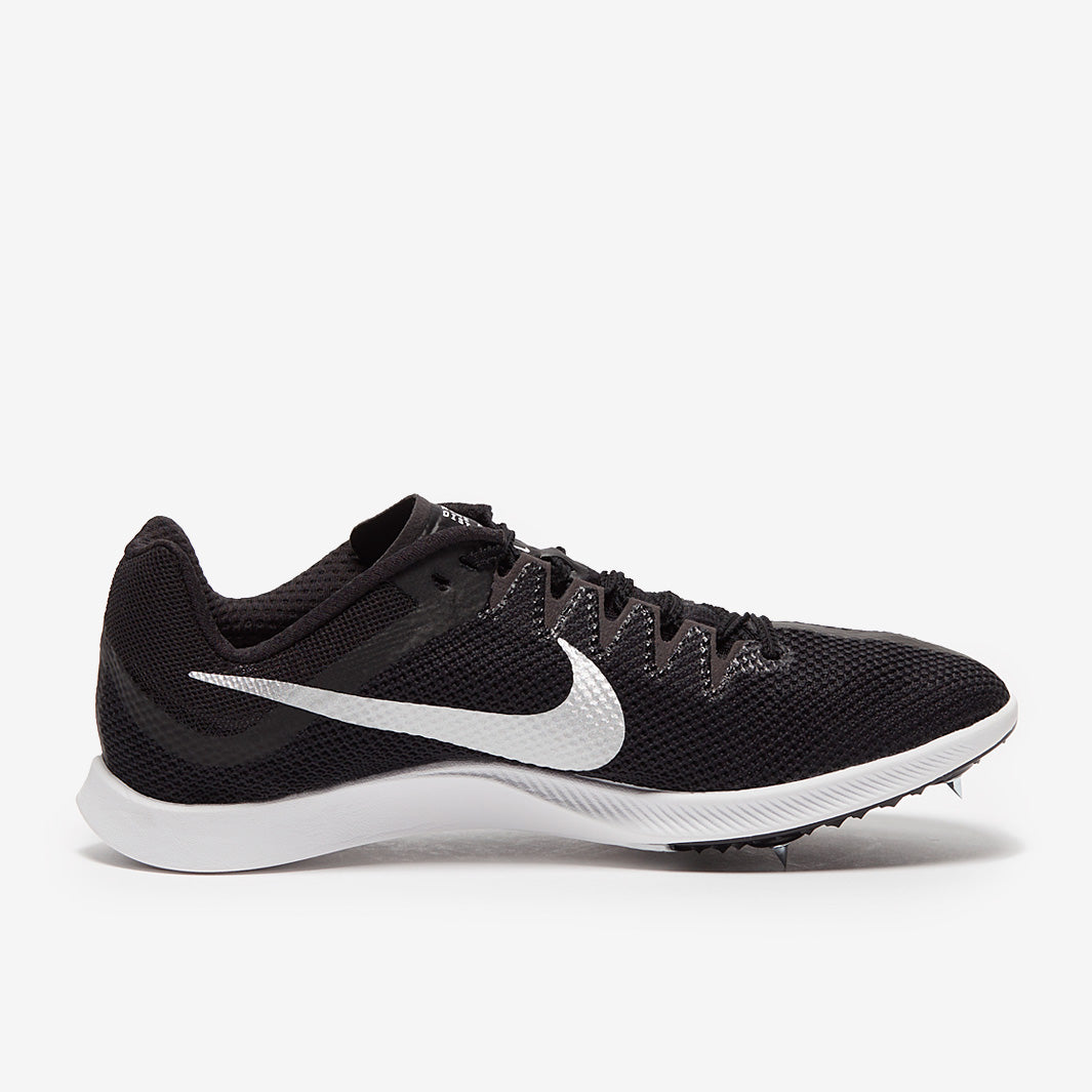 Nike Rival Distance - Black/Metallic Silver