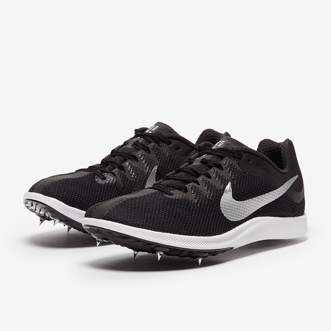 Nike Rival Distance - Black/Metallic Silver