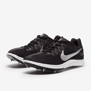 Nike Rival Distance - Black/Metallic Silver