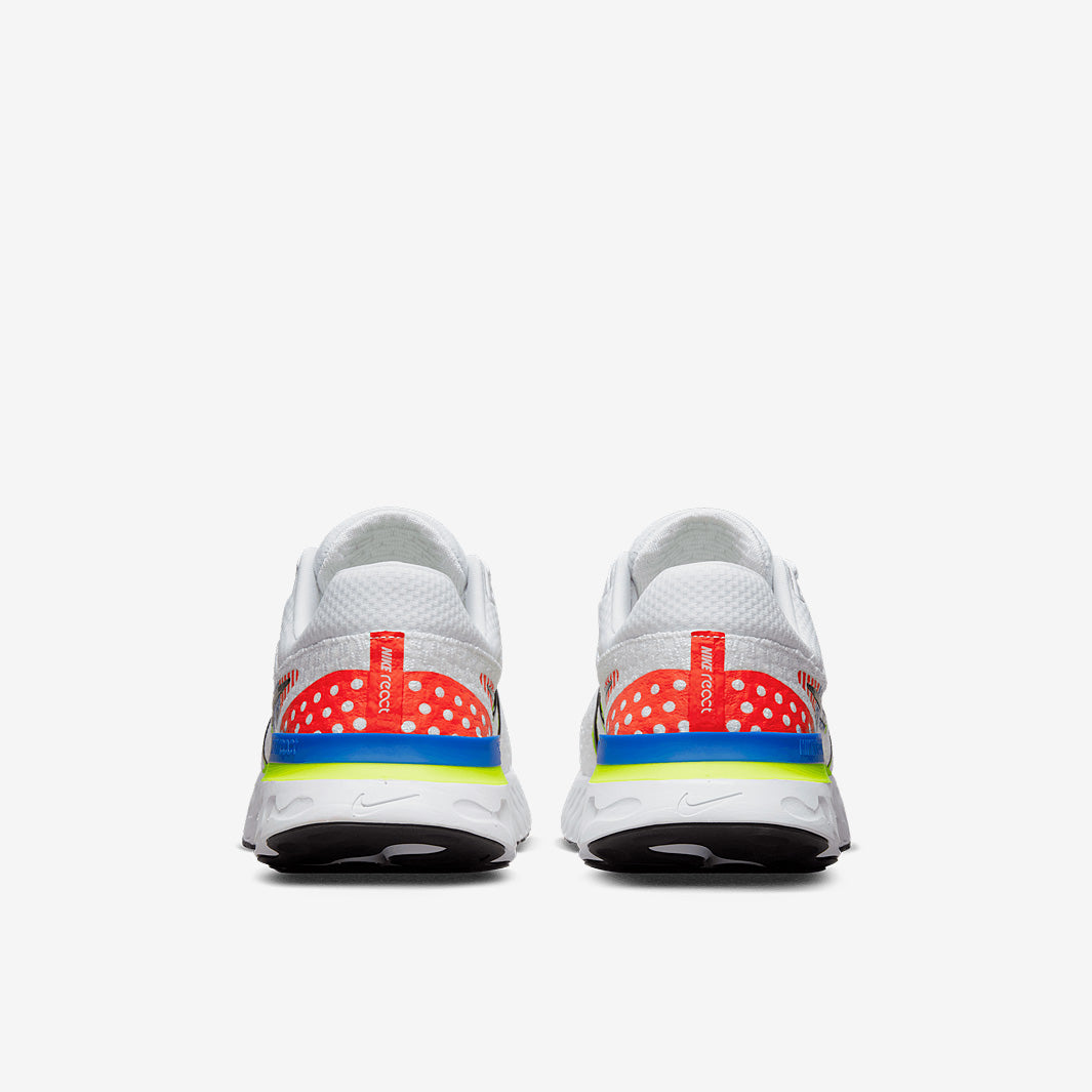 Nike React Infinity Run Flyknit 3 Premium - White/Black-Racer Blue
