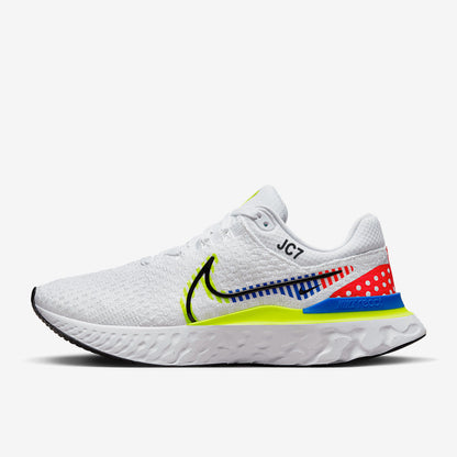 Nike React Infinity Run Flyknit 3 Premium - White/Black-Racer Blue