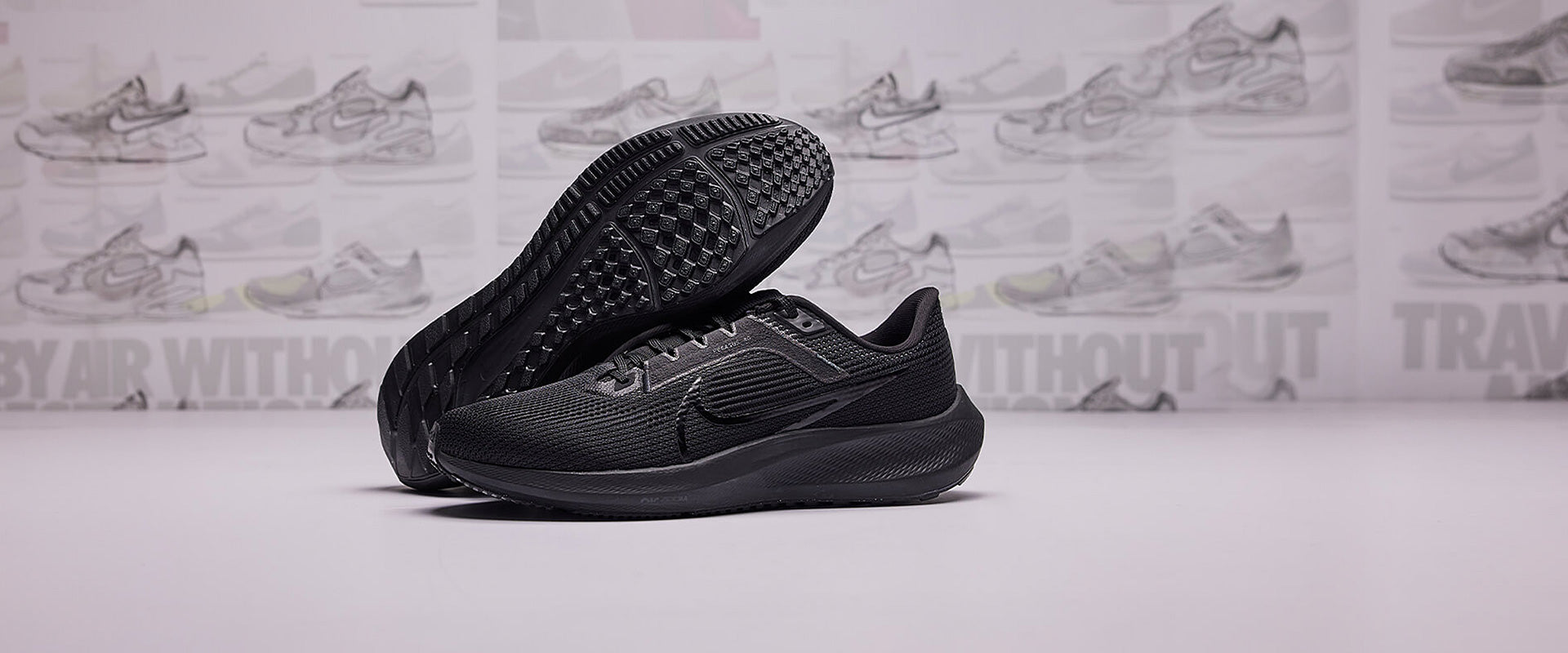 Nike Pegasus 40 - Black/Black