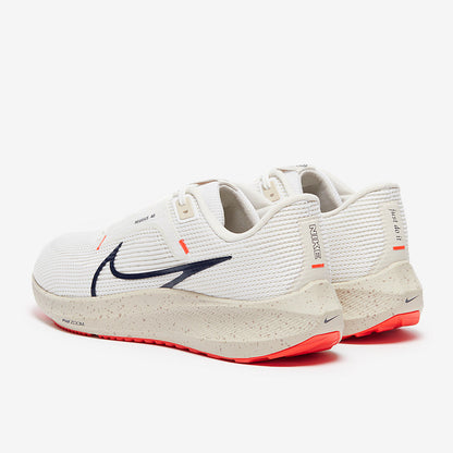 Nike Air Zoom Pegasus 40 - White/Obsidian-Lt Orewood Brn