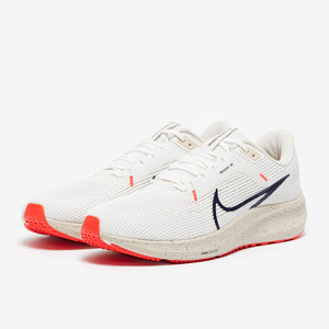 Nike Air Zoom Pegasus 40 - White/Obsidian-Lt Orewood Brn