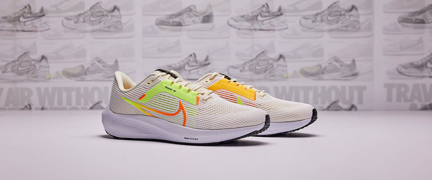 Nike Air Zoom Pegasus 40 - White/Multi-Color-Coconut Milk