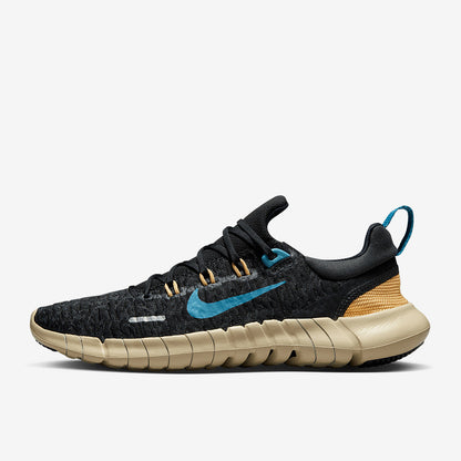 Nike Womens Free Run 5.0 Next Nature - Black/Noise Aqua-Anthracite