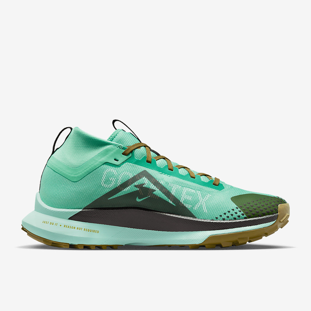Nike React Pegasus Trail 4 GORE-TEX - Spring Green/Black-Olive Flak