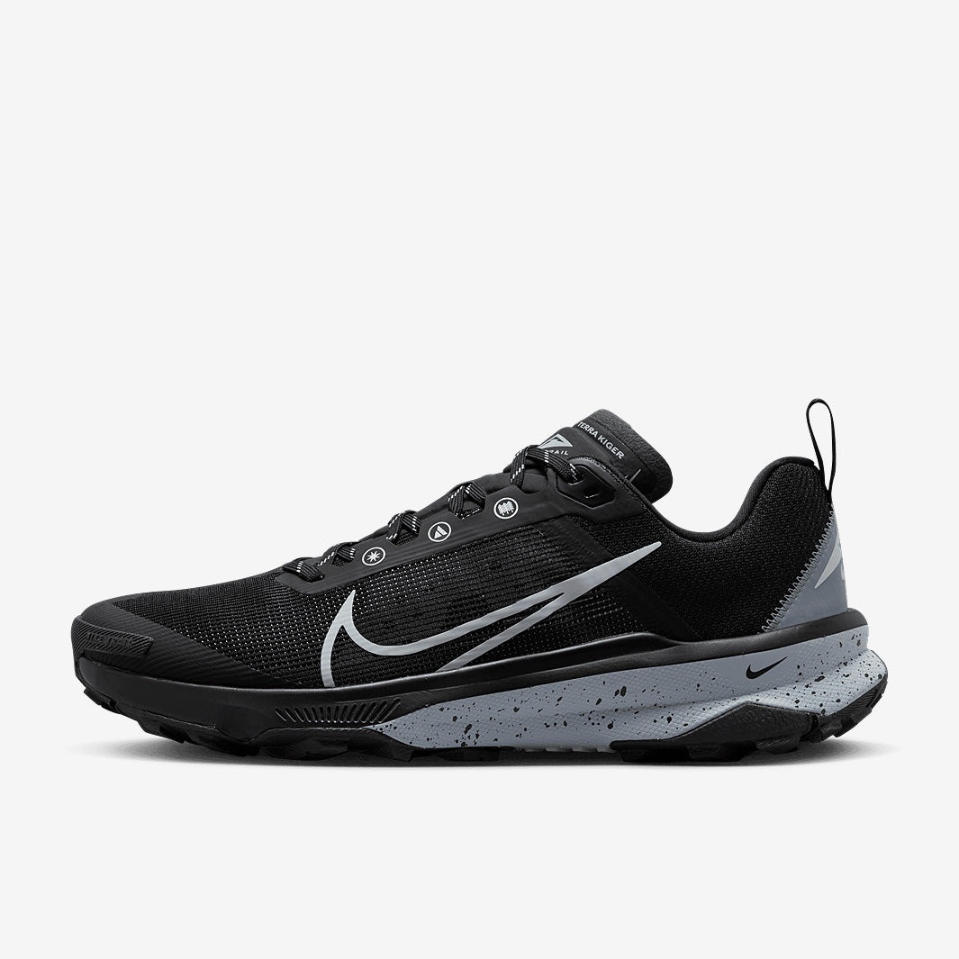 Nike React Terra Kiger 9 - Black/Wolf Grey-Reflect Silver