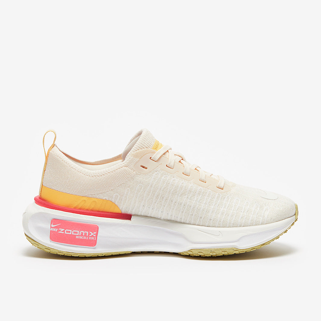 Nike Womens Invincible 3 - Light Cream/White