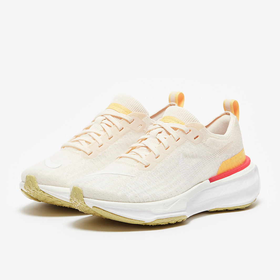Nike Womens Invincible 3 - Light Cream/White