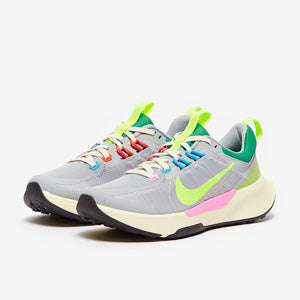 Nike Womens Juniper Trail 2 Next Nature - Wolf Grey/Volt-Team Gold