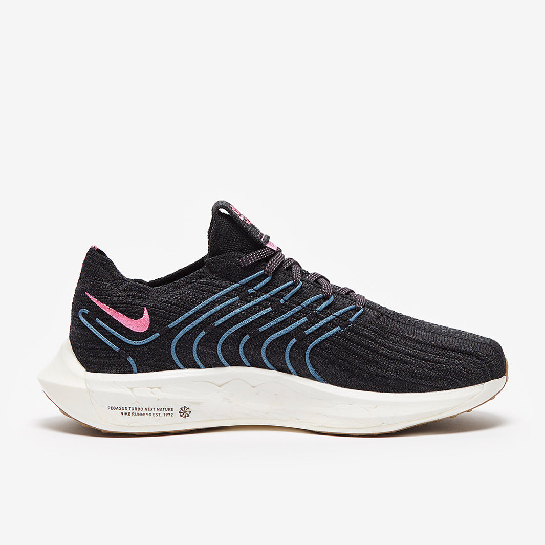 Nike Womens Pegasus Turbo Next Nature - Black/White-Anthracite