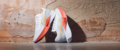 Nike Womens Vaporfly 3 - White/Topaz Gold-Sea Coral