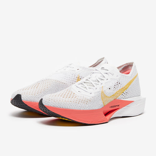 Nike Womens Vaporfly 3 - White/Topaz Gold-Sea Coral