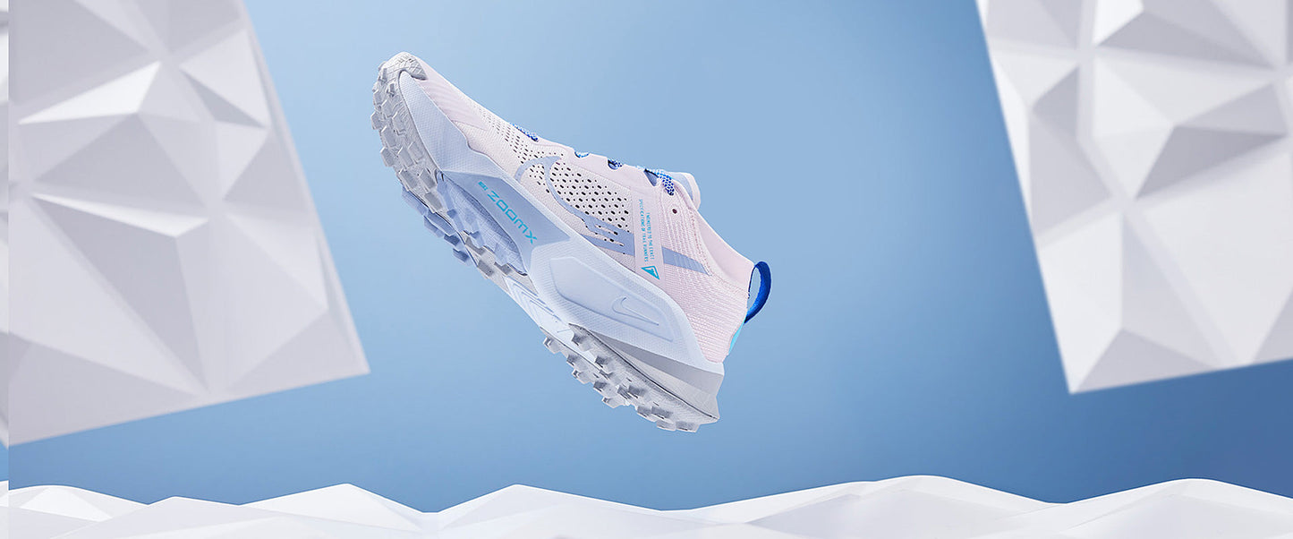 Nike Womens ZoomX Zegama - Pearl Pink/Blue Whisper