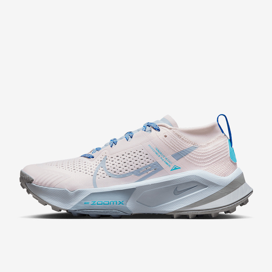 Nike Womens ZoomX Zegama - Pearl Pink/Blue Whisper