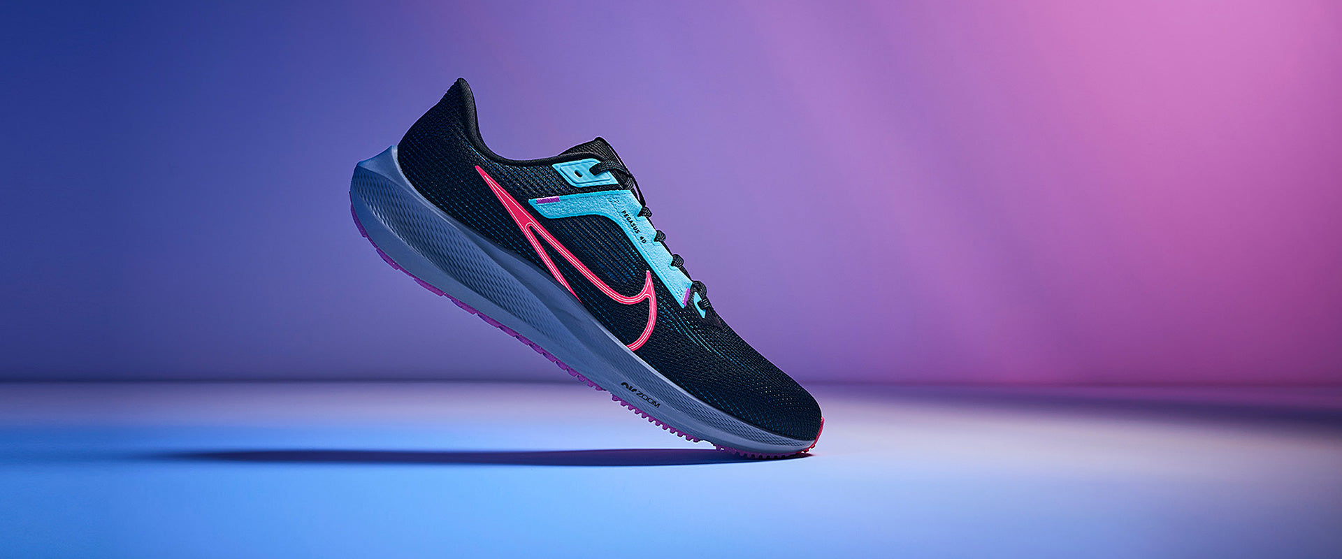Nike Pegasus 40 SE - Black/Hyper Pink-Green Abyss