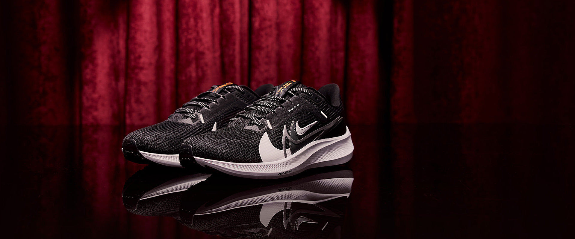 Nike Pegasus 40 Premium - Black/Multi-Colour-White