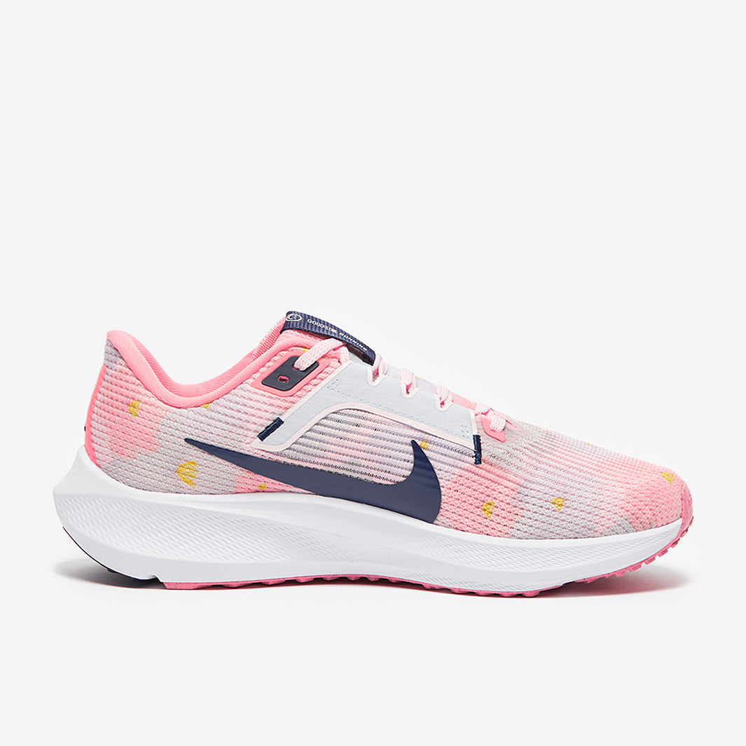 Nike Womens Pegasus 40 Premium - Pearl Pink/Midnight Navy