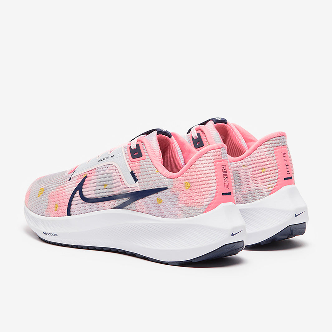 Nike Womens Pegasus 40 Premium - Pearl Pink/Midnight Navy