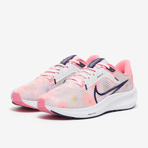 Nike Womens Pegasus 40 Premium - Pearl Pink/Midnight Navy