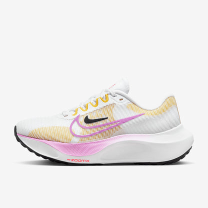 Nike Womens Zoom Fly 5 - White/Rush Fuchsia