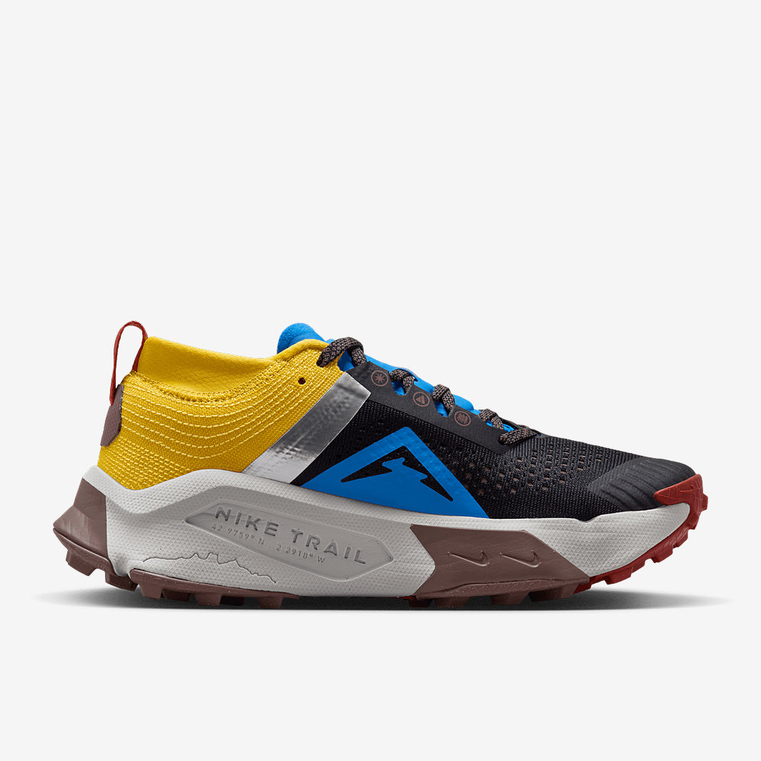 Nike Womens ZoomX Zegama Trail - Black/LT Photo Blue
