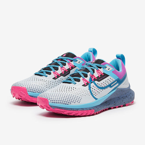 Nike Womens React Pegasus Trail 4 SE - Pure Platinum/Green Abyss