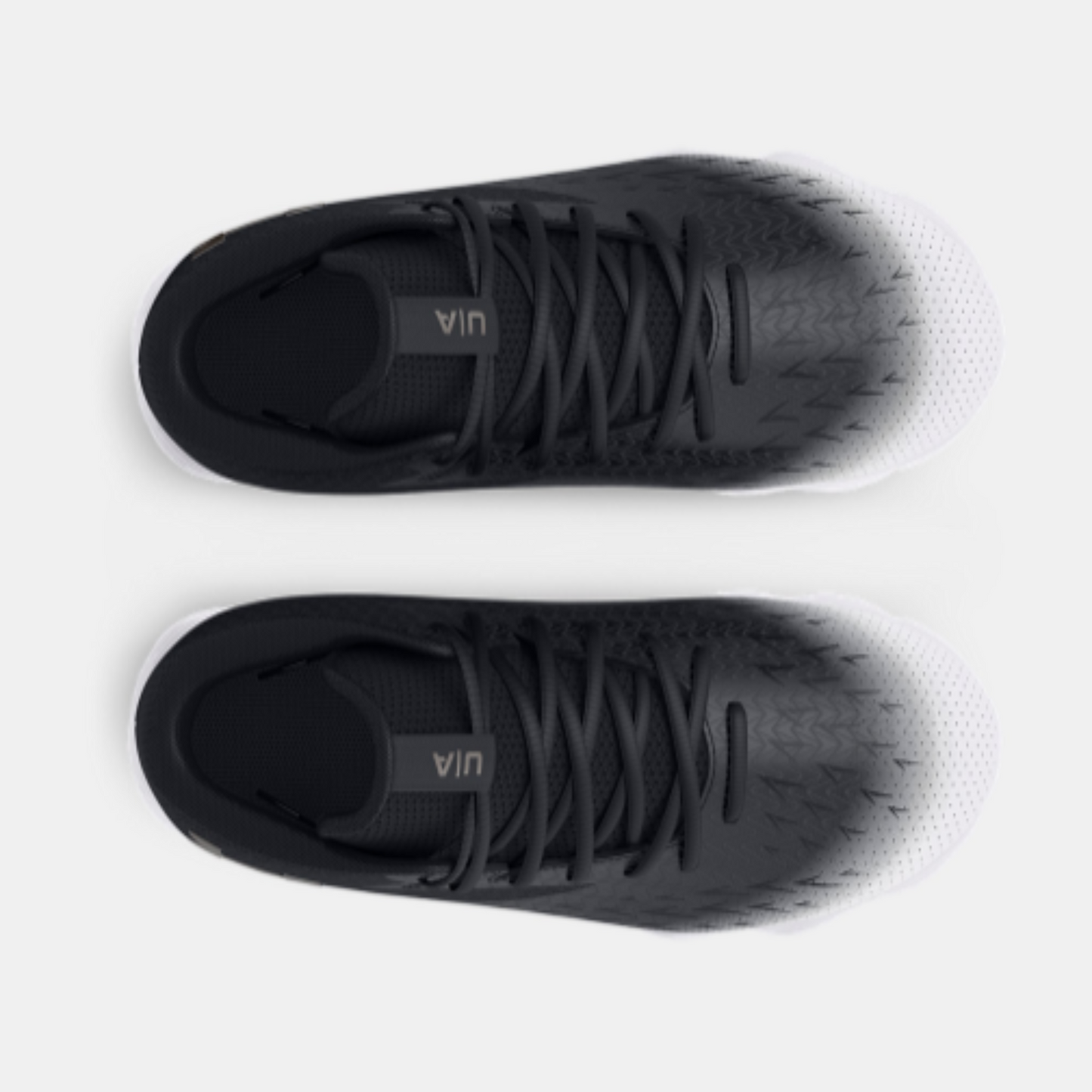 Men's Under Armour Spotlight Franchise 4 RM Football Cleats "Metallic Gun Black/White"