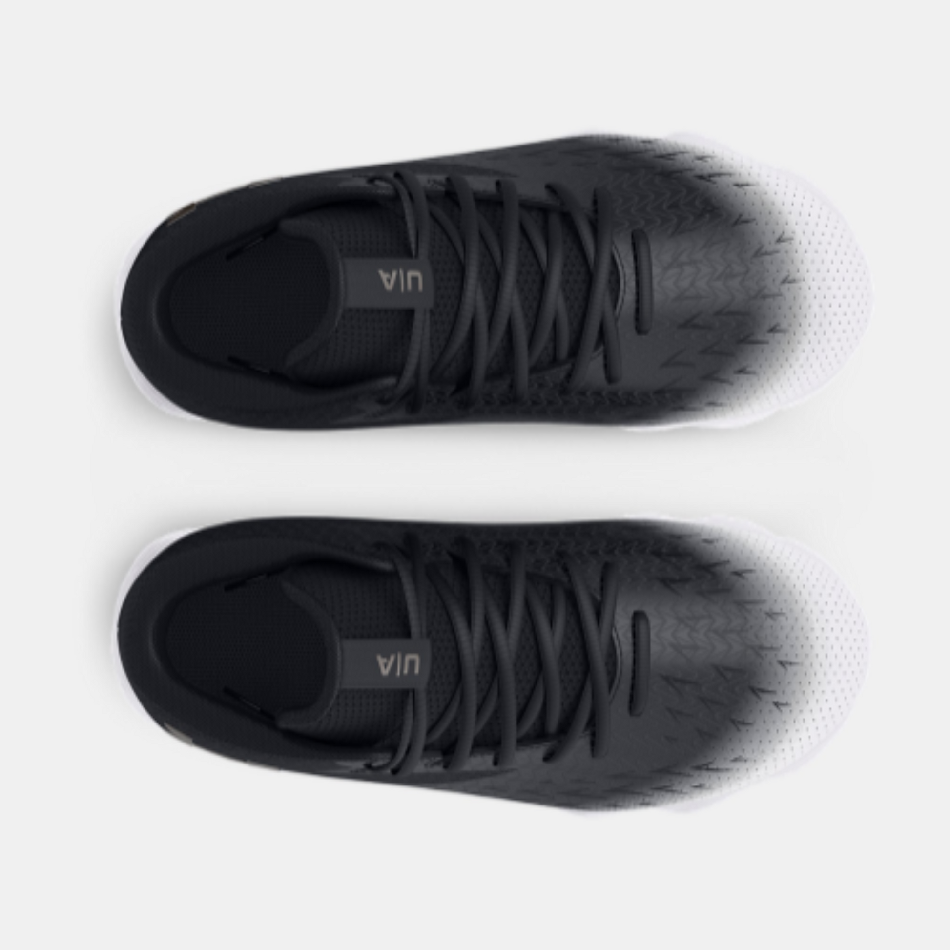 Men's Under Armour Spotlight Franchise 4 RM Football Cleats "Metallic Gun Black/White"