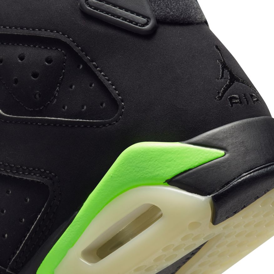 Big Kids' Air Jordan 6 Retro "Electric Green"