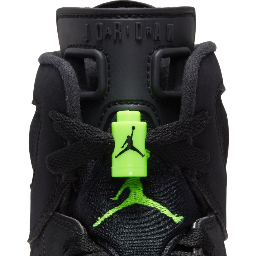 Big Kids' Air Jordan 6 Retro "Electric Green"