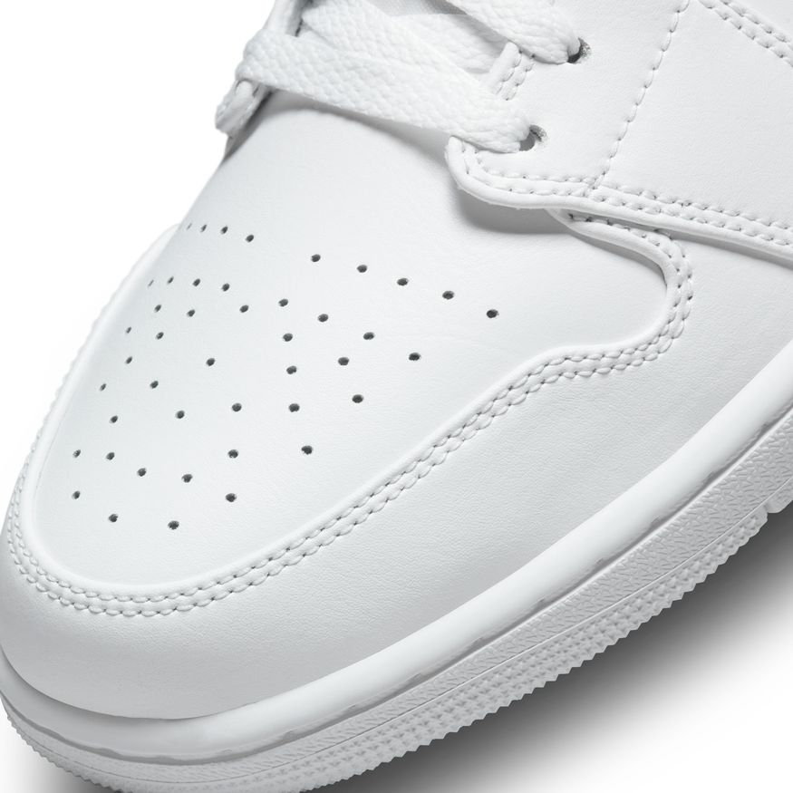 Men's Air Jordan 1 Low "Triple White "