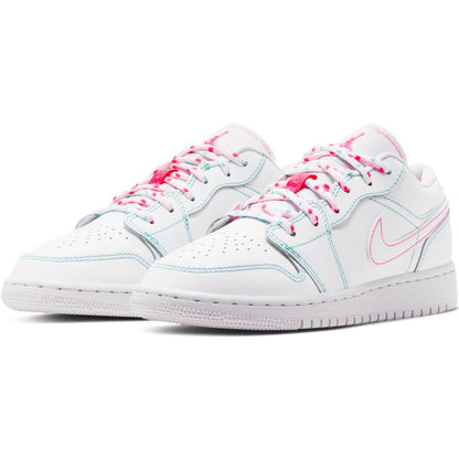 Big Kids' Air Jordan 1 Low "Aurora Green"