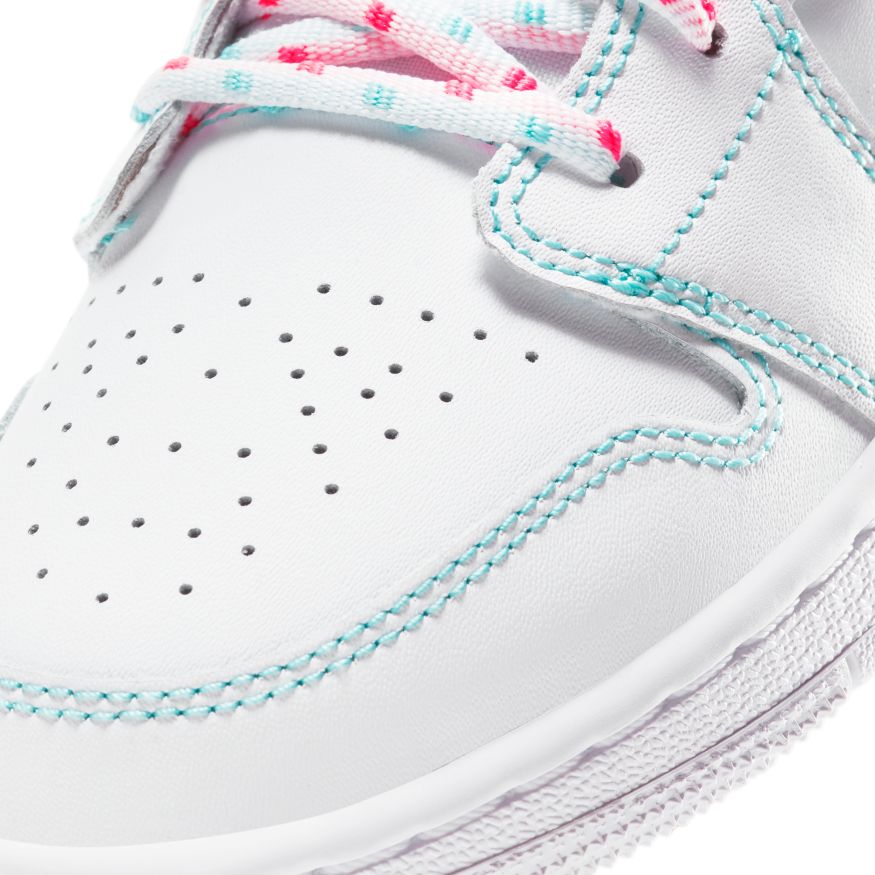 Big Kids' Air Jordan 1 Low "Aurora Green"