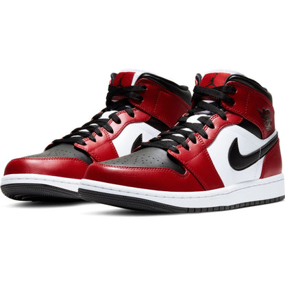 Men's Air Jordan 1 Mid "Chicago Toe"