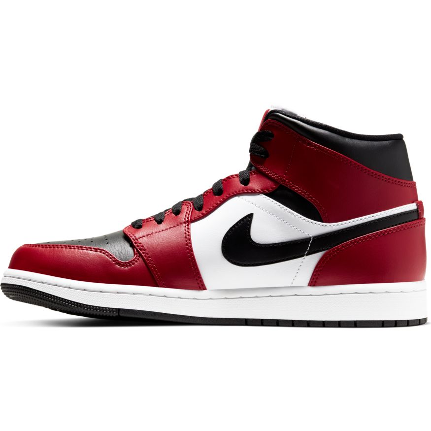 Men's Air Jordan 1 Mid "Chicago Toe"