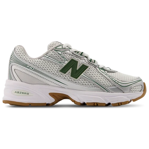 Big Kids' New Balance 740 "Silver Metalic Dark Alpine Green"