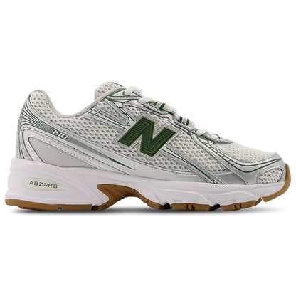 Big Kids' New Balance 740 "Silver Metalic Dark Alpine Green"