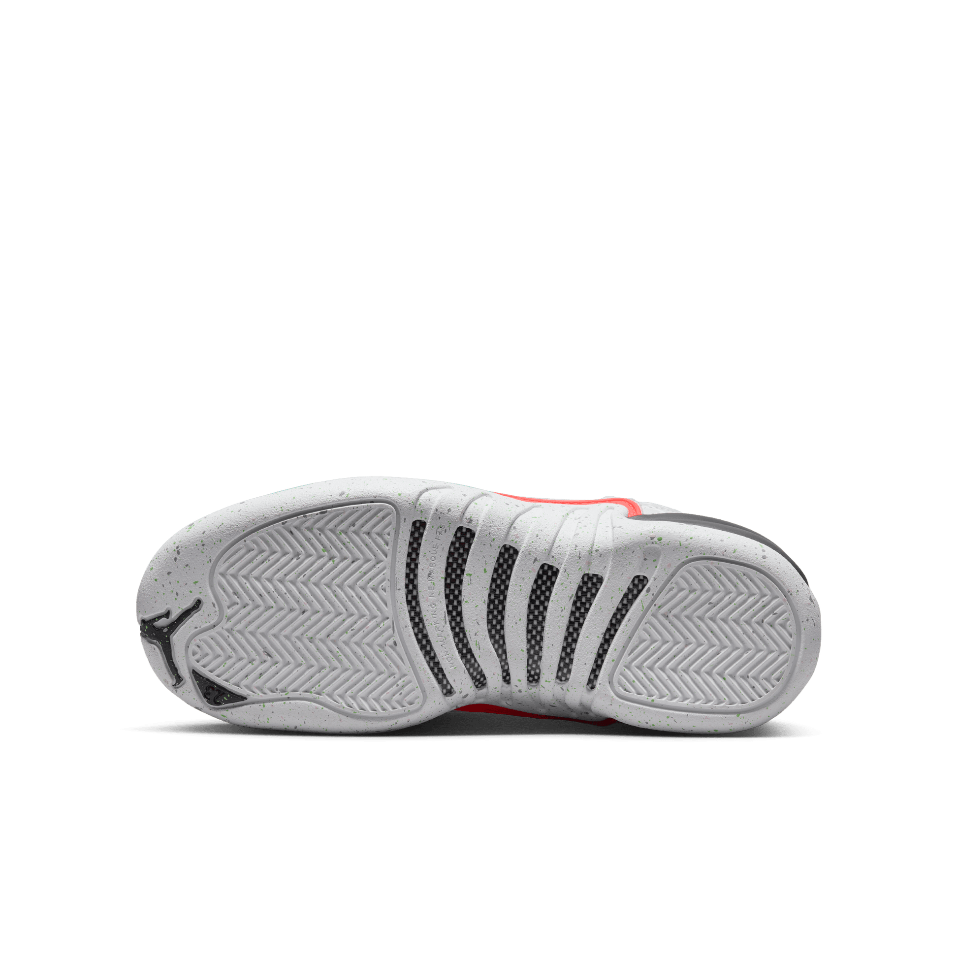 Big Kids' Air Jordan 12 Retro "White Vapor Green"