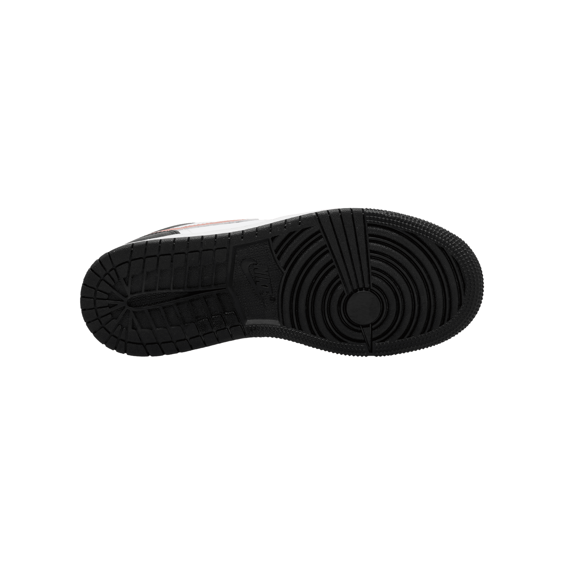 Big Kids' Air Jordan 1 Low "Black Rust Pink"