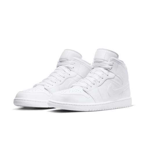 Men's Air Jordan 1 Mid "Triple White"