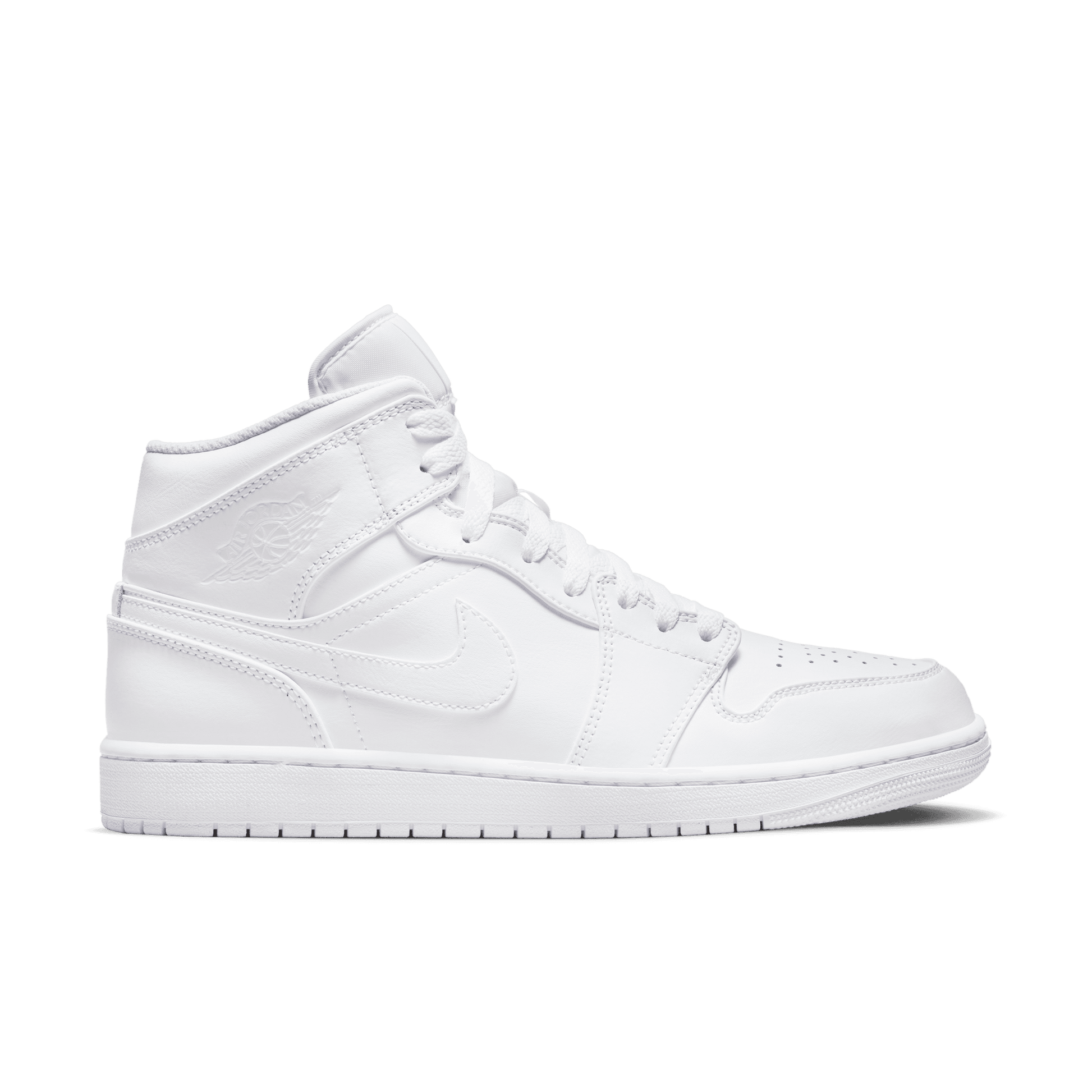 Men's Air Jordan 1 Mid "Triple White"