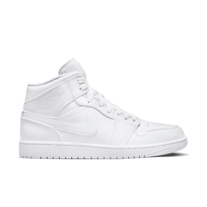 Men's Air Jordan 1 Mid "Triple White"