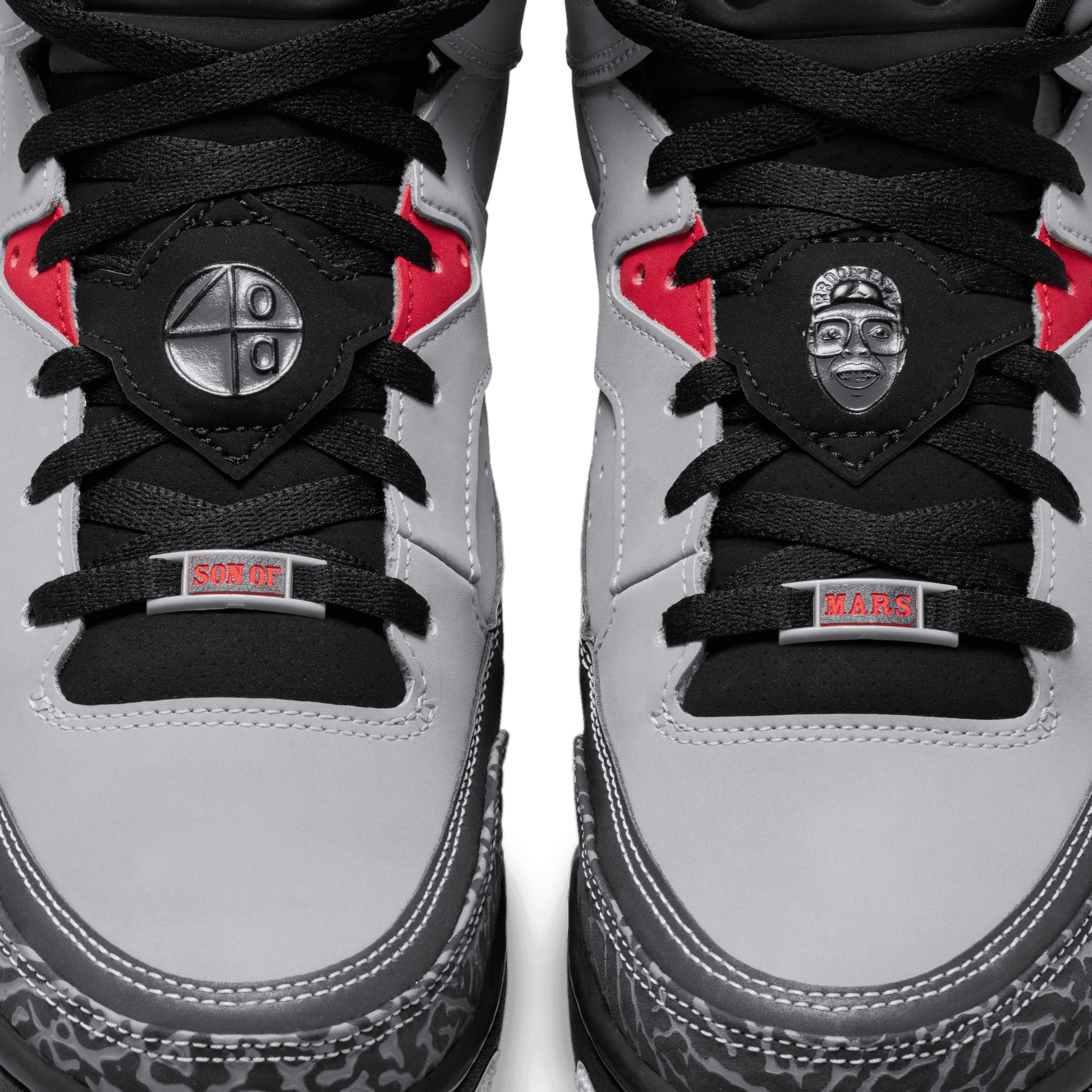 Men's Jordan Son of Mars Low "Cement Grey Gym Red"